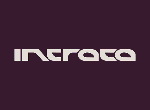 Логотип INCROCO на фиолетовом фоне